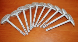 10х140 тарельчатый дюбель-гриб (зонтик)